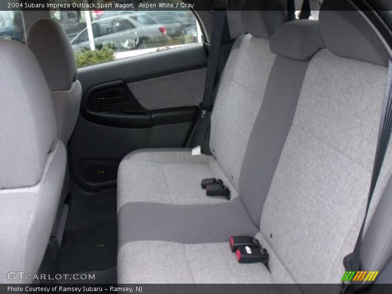 Aspen White / Gray 2004 Subaru Impreza Outback Sport Wagon