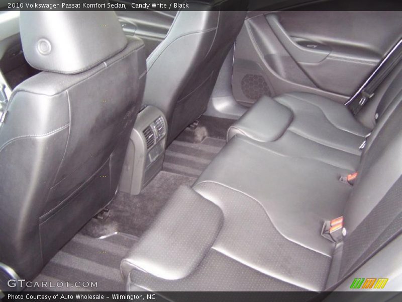 Candy White / Black 2010 Volkswagen Passat Komfort Sedan