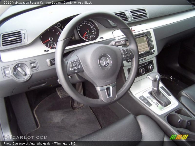 Black Interior - 2010 Passat Komfort Sedan 