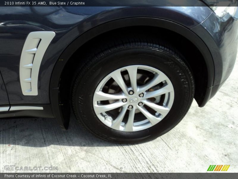 Blue Slate / Graphite 2010 Infiniti FX 35 AWD