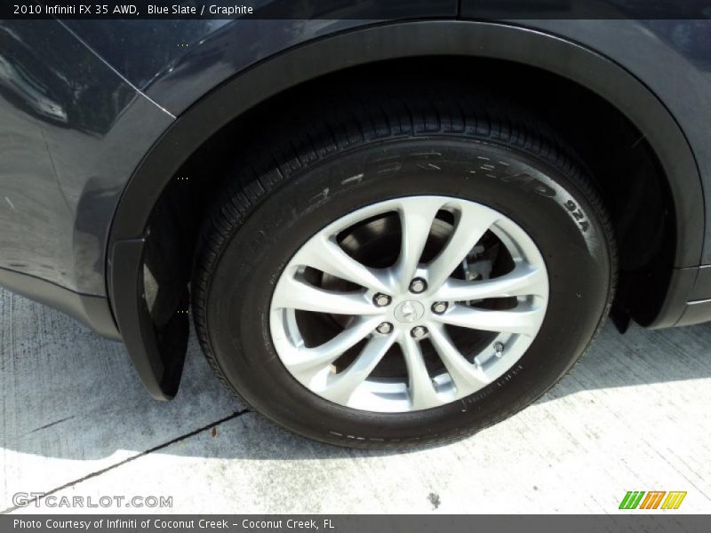Blue Slate / Graphite 2010 Infiniti FX 35 AWD