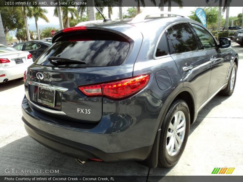 Blue Slate / Graphite 2010 Infiniti FX 35 AWD