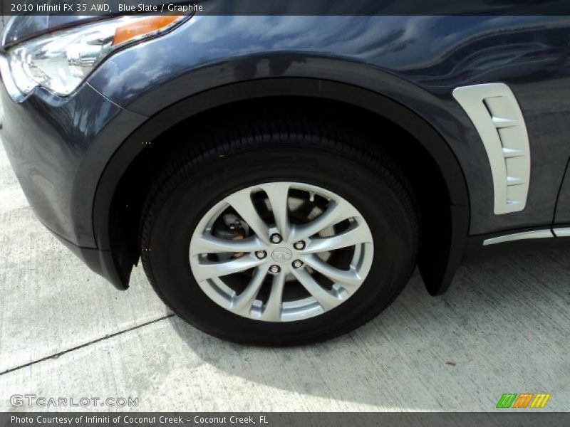 Blue Slate / Graphite 2010 Infiniti FX 35 AWD