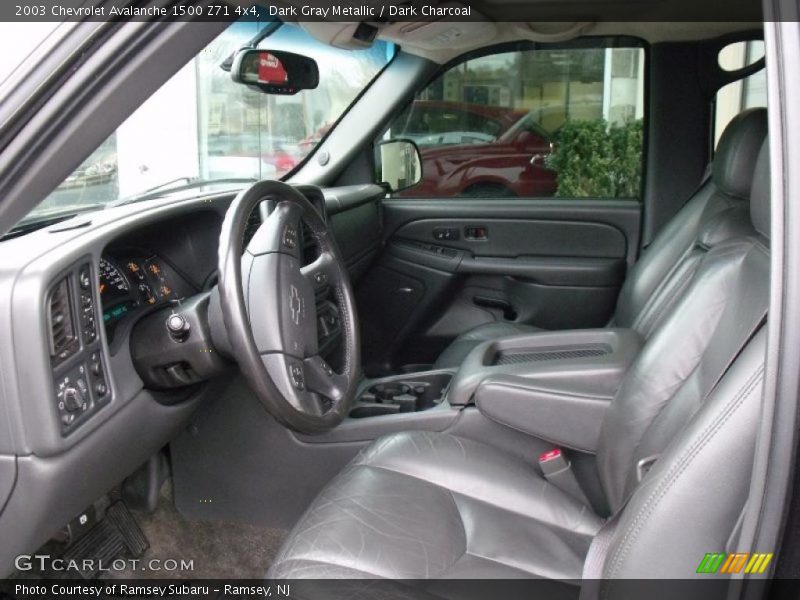 Dark Gray Metallic / Dark Charcoal 2003 Chevrolet Avalanche 1500 Z71 4x4