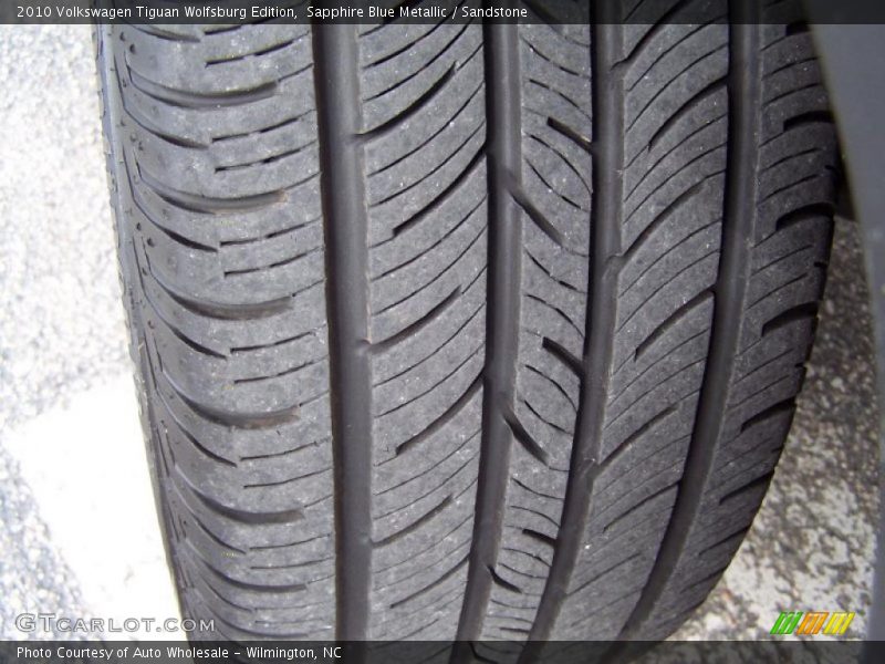 Sapphire Blue Metallic / Sandstone 2010 Volkswagen Tiguan Wolfsburg Edition