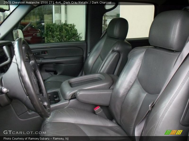 Dark Gray Metallic / Dark Charcoal 2003 Chevrolet Avalanche 1500 Z71 4x4