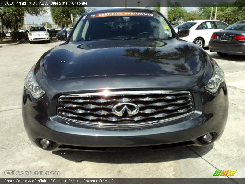 Blue Slate / Graphite 2010 Infiniti FX 35 AWD