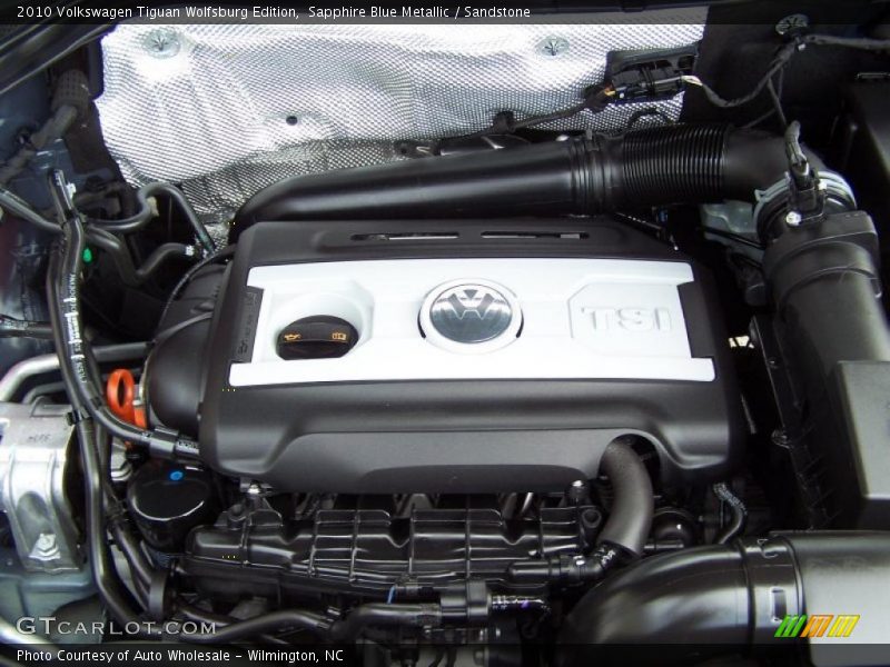Sapphire Blue Metallic / Sandstone 2010 Volkswagen Tiguan Wolfsburg Edition