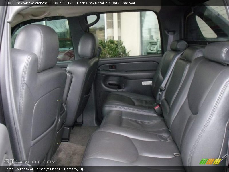 Dark Gray Metallic / Dark Charcoal 2003 Chevrolet Avalanche 1500 Z71 4x4