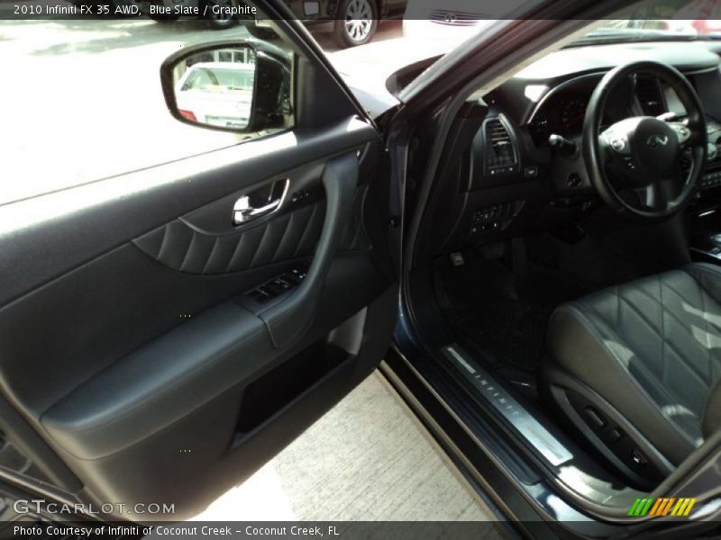Blue Slate / Graphite 2010 Infiniti FX 35 AWD