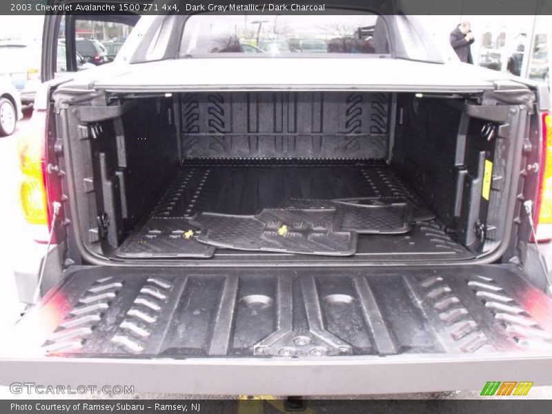 Dark Gray Metallic / Dark Charcoal 2003 Chevrolet Avalanche 1500 Z71 4x4