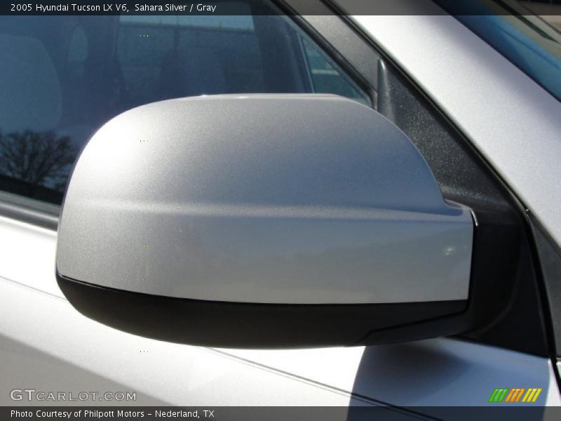 Sahara Silver / Gray 2005 Hyundai Tucson LX V6