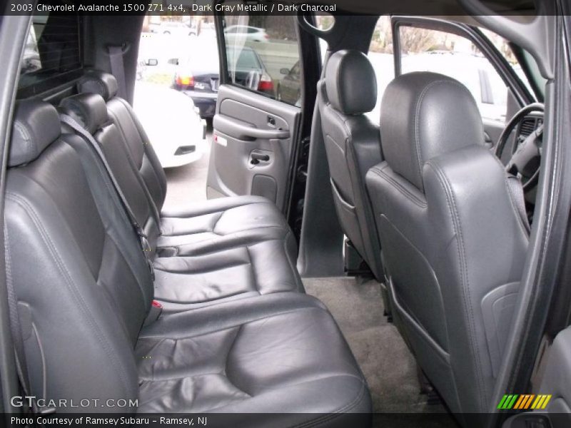 Dark Gray Metallic / Dark Charcoal 2003 Chevrolet Avalanche 1500 Z71 4x4