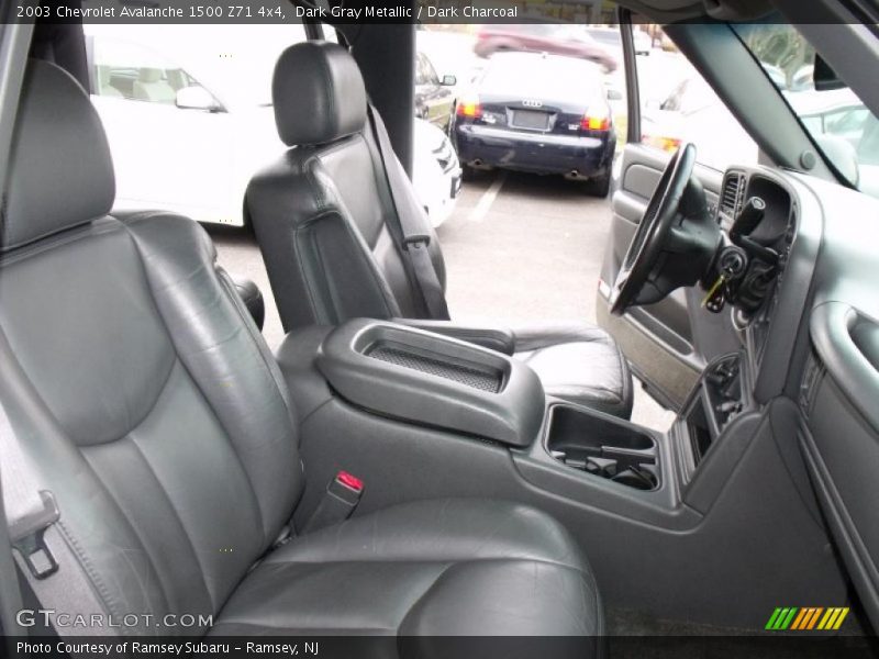 Dark Gray Metallic / Dark Charcoal 2003 Chevrolet Avalanche 1500 Z71 4x4