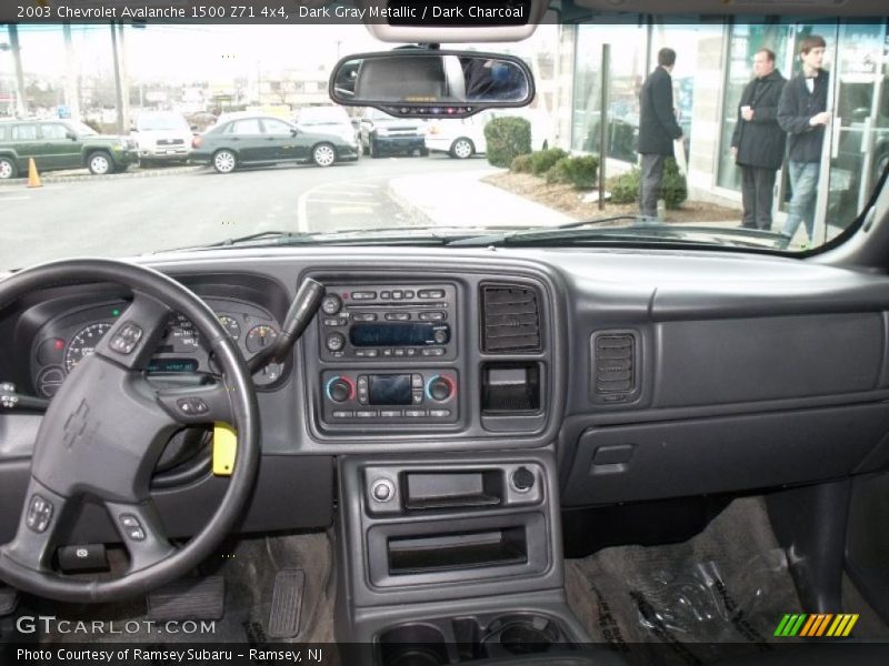 Dark Gray Metallic / Dark Charcoal 2003 Chevrolet Avalanche 1500 Z71 4x4
