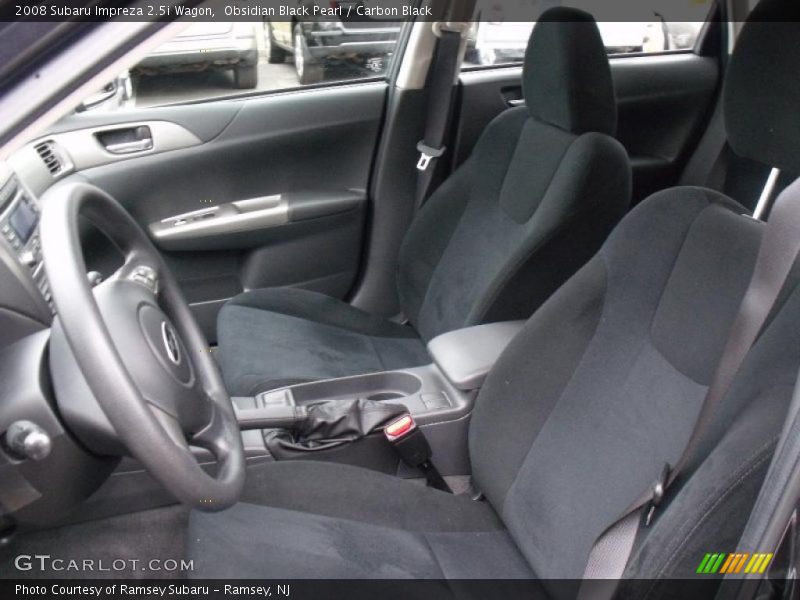 Obsidian Black Pearl / Carbon Black 2008 Subaru Impreza 2.5i Wagon