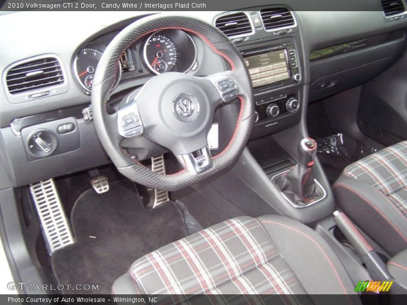 Interlagos Plaid Cloth Interior - 2010 GTI 2 Door 
