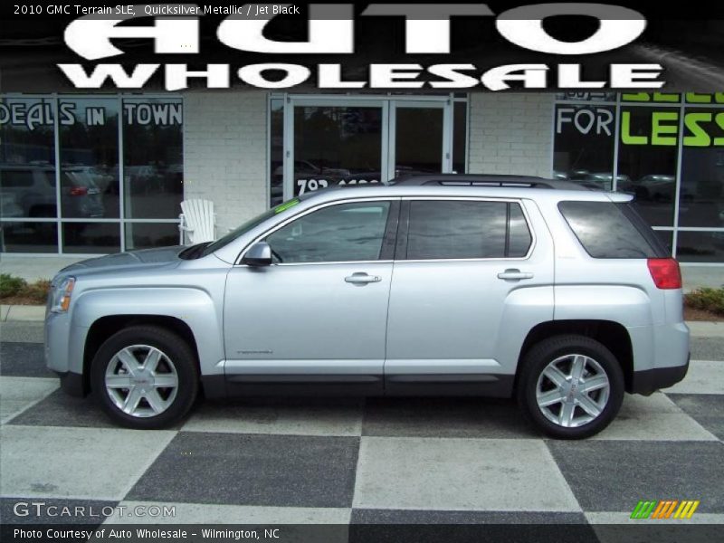 Quicksilver Metallic / Jet Black 2010 GMC Terrain SLE