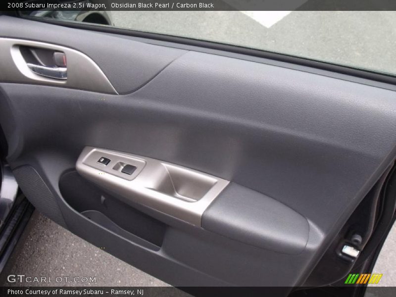 Obsidian Black Pearl / Carbon Black 2008 Subaru Impreza 2.5i Wagon
