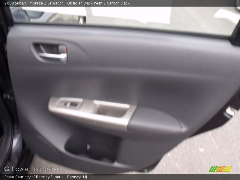 Obsidian Black Pearl / Carbon Black 2008 Subaru Impreza 2.5i Wagon