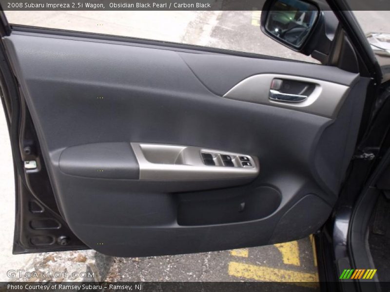 Obsidian Black Pearl / Carbon Black 2008 Subaru Impreza 2.5i Wagon