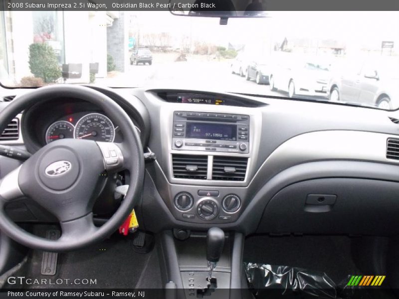 Obsidian Black Pearl / Carbon Black 2008 Subaru Impreza 2.5i Wagon