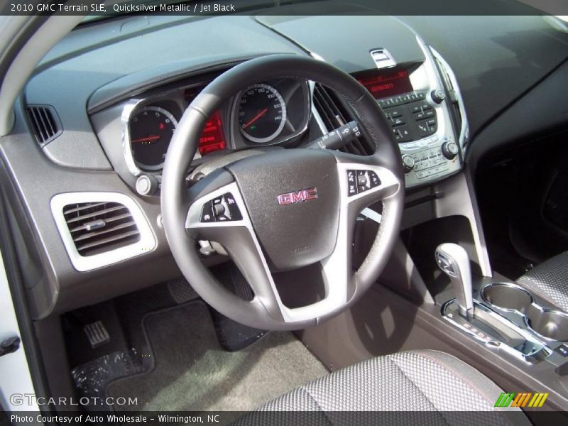 Quicksilver Metallic / Jet Black 2010 GMC Terrain SLE