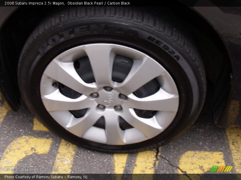 Obsidian Black Pearl / Carbon Black 2008 Subaru Impreza 2.5i Wagon