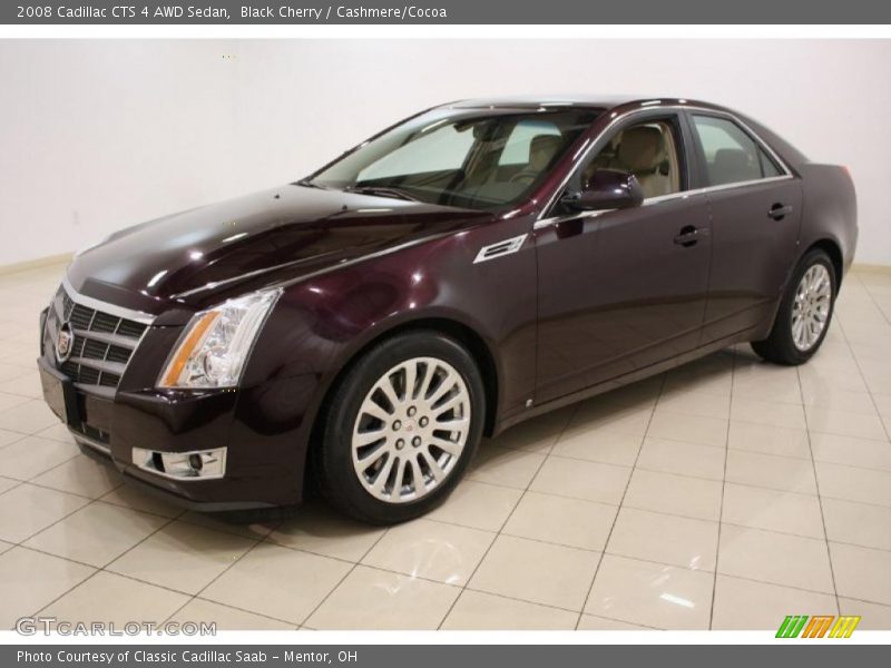  2008 CTS 4 AWD Sedan Black Cherry