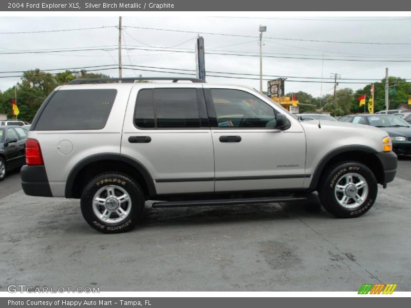 Silver Birch Metallic / Graphite 2004 Ford Explorer XLS