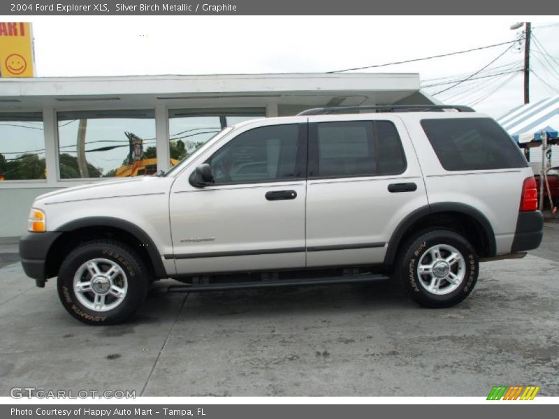 Silver Birch Metallic / Graphite 2004 Ford Explorer XLS