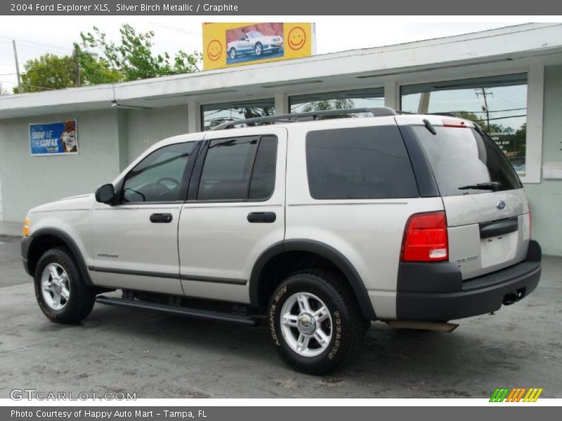Silver Birch Metallic / Graphite 2004 Ford Explorer XLS
