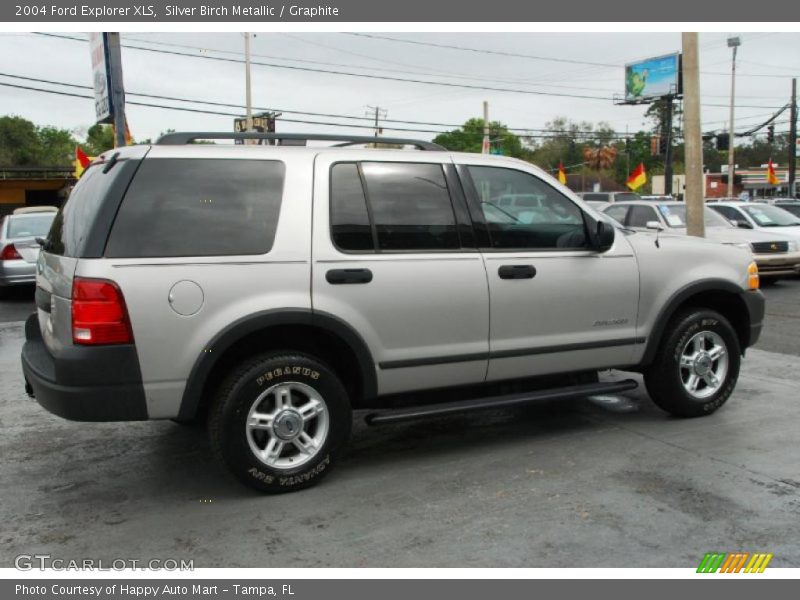 Silver Birch Metallic / Graphite 2004 Ford Explorer XLS