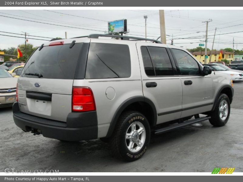 Silver Birch Metallic / Graphite 2004 Ford Explorer XLS