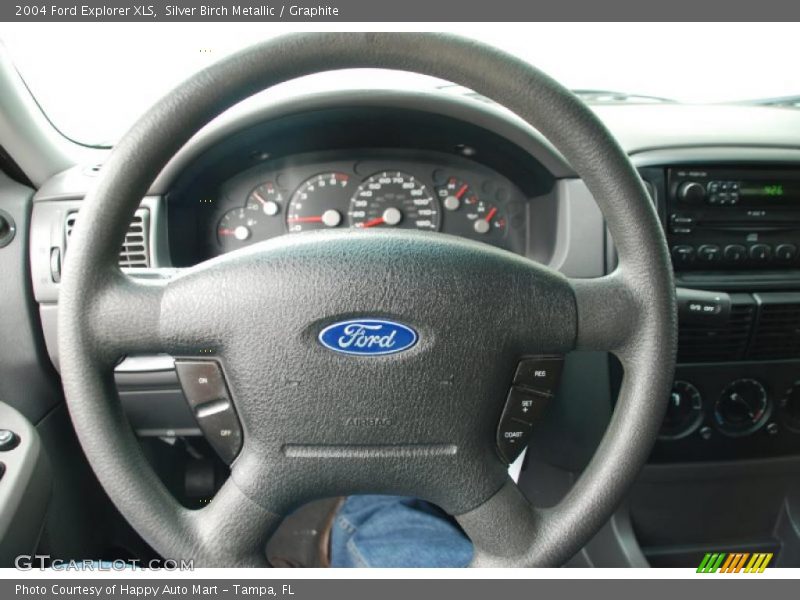 Silver Birch Metallic / Graphite 2004 Ford Explorer XLS