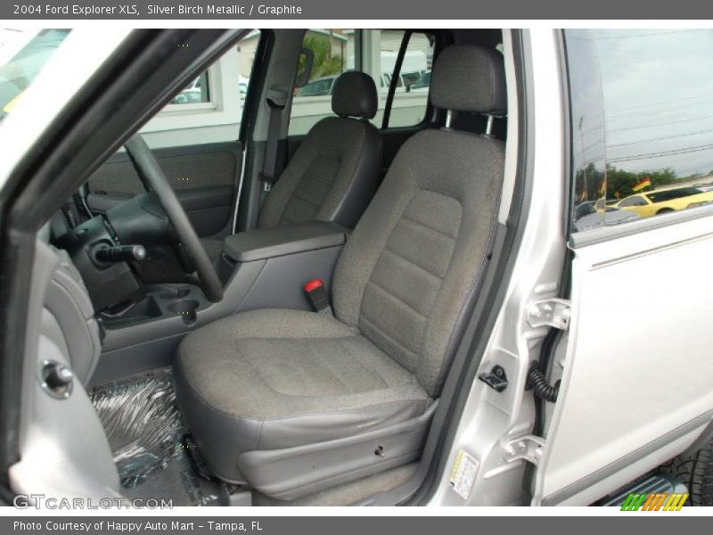 Silver Birch Metallic / Graphite 2004 Ford Explorer XLS