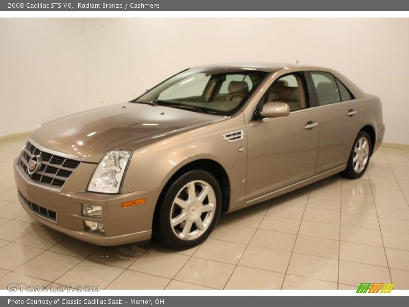 Radiant Bronze / Cashmere 2008 Cadillac STS V6