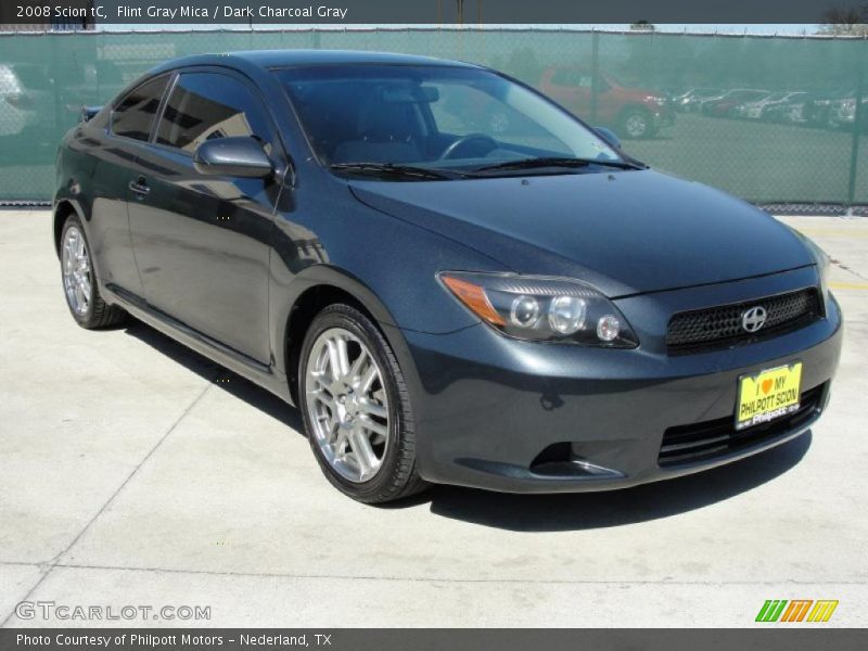 Flint Gray Mica / Dark Charcoal Gray 2008 Scion tC