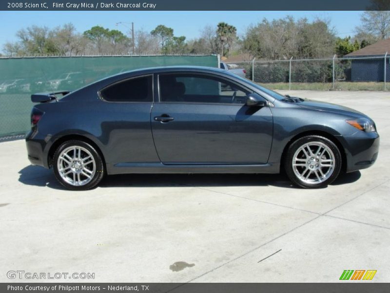 Flint Gray Mica / Dark Charcoal Gray 2008 Scion tC