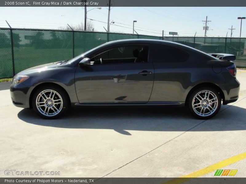 Flint Gray Mica / Dark Charcoal Gray 2008 Scion tC