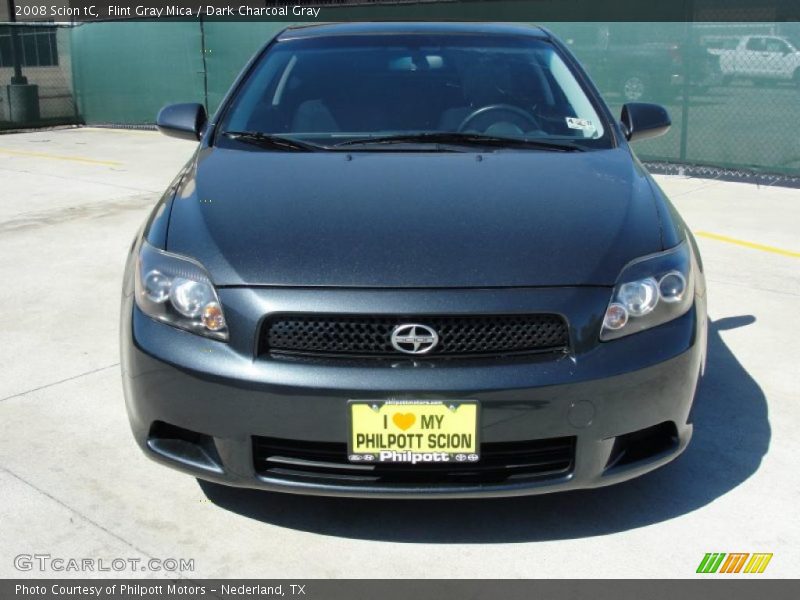 Flint Gray Mica / Dark Charcoal Gray 2008 Scion tC