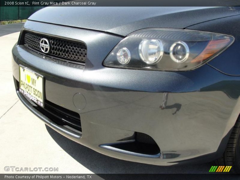 Flint Gray Mica / Dark Charcoal Gray 2008 Scion tC