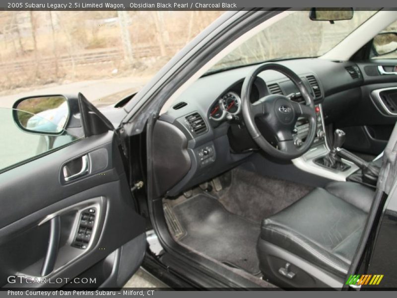  2005 Legacy 2.5i Limited Wagon Charcoal Black Interior
