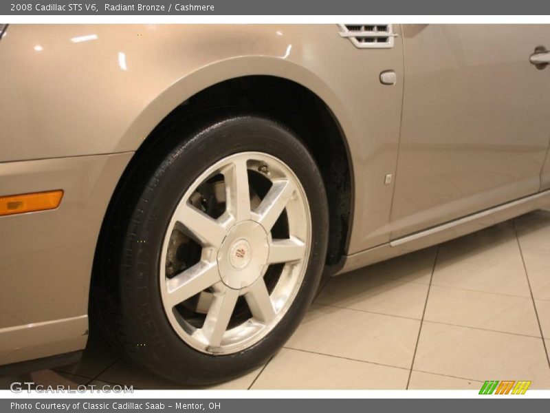 Radiant Bronze / Cashmere 2008 Cadillac STS V6