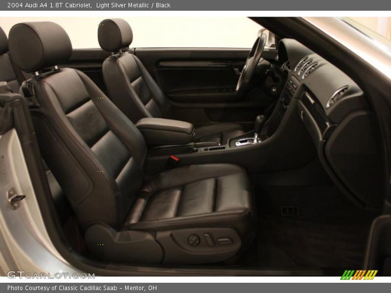  2004 A4 1.8T Cabriolet Black Interior