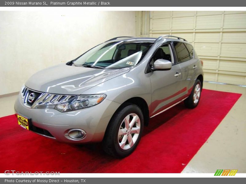 Platinum Graphite Metallic / Black 2009 Nissan Murano SL