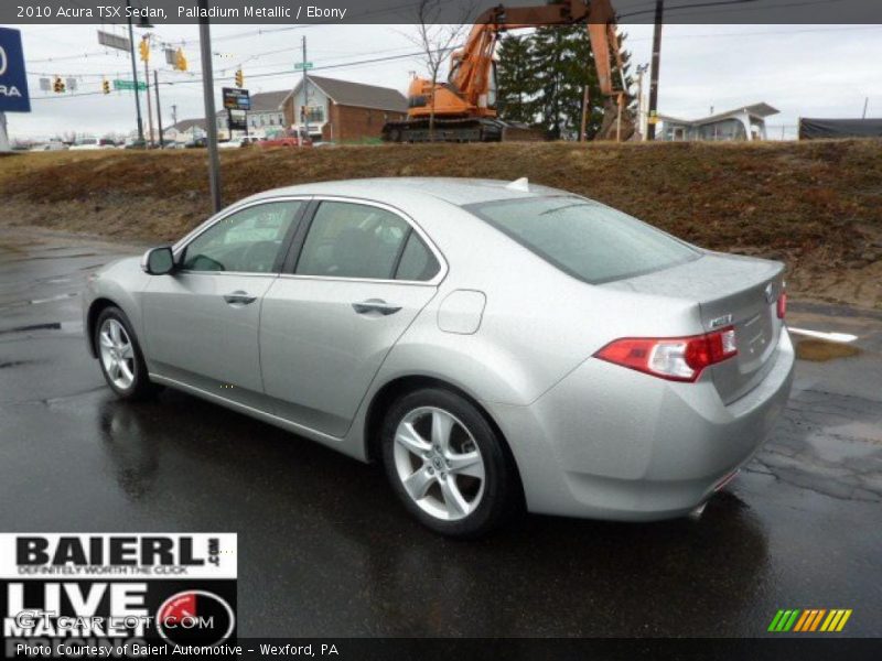 Palladium Metallic / Ebony 2010 Acura TSX Sedan