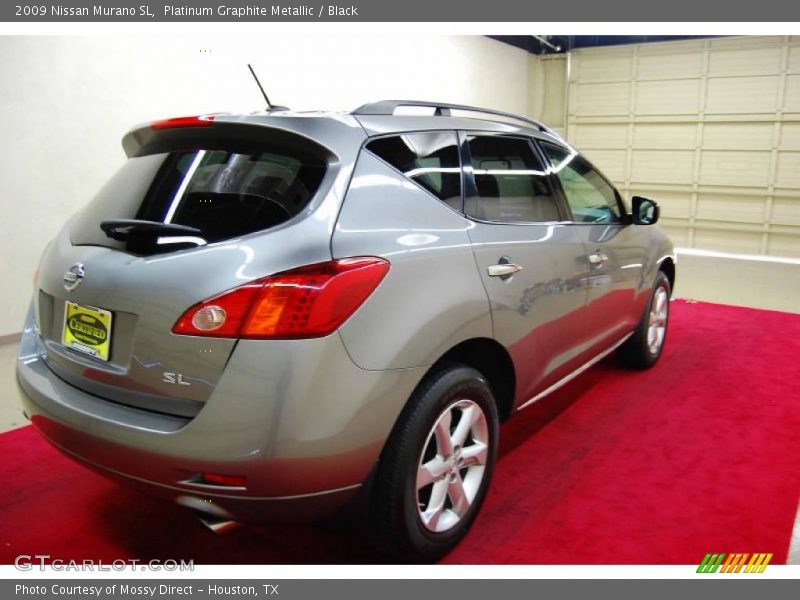 Platinum Graphite Metallic / Black 2009 Nissan Murano SL