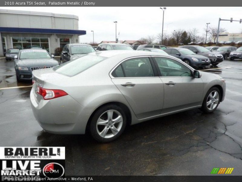 Palladium Metallic / Ebony 2010 Acura TSX Sedan