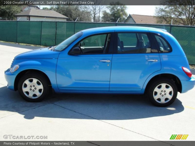 Surf Blue Pearl / Pastel Slate Gray 2009 Chrysler PT Cruiser LX